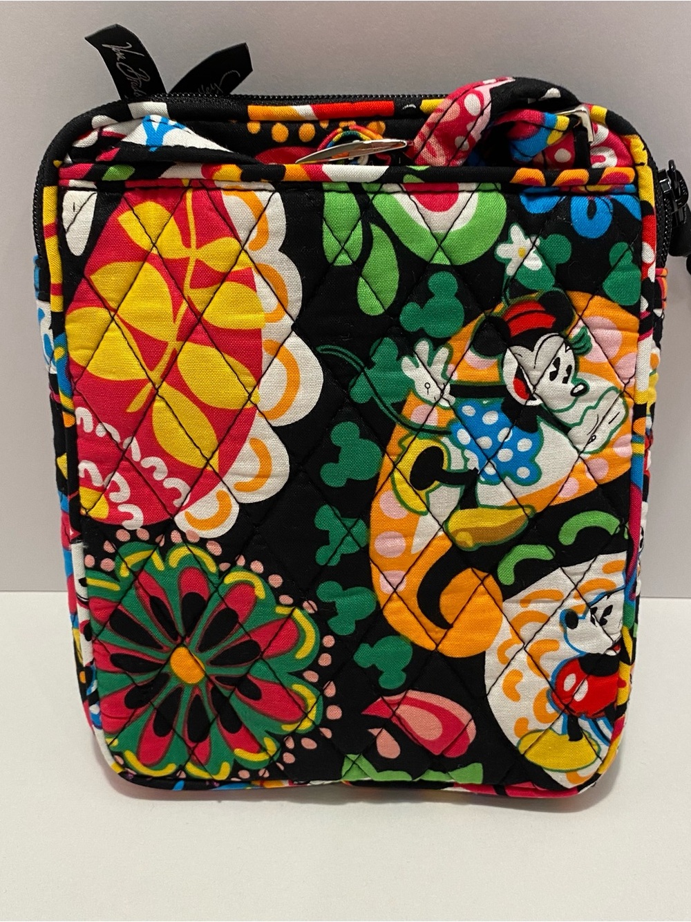Vera Bradley x Disney Multicolor Bright Mini Hipster Crossbody Bag NWT Mickey